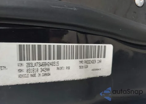 2008 Dodge Charger Srt8 from USA, damaged, VIN 2B3LA73W68H246515